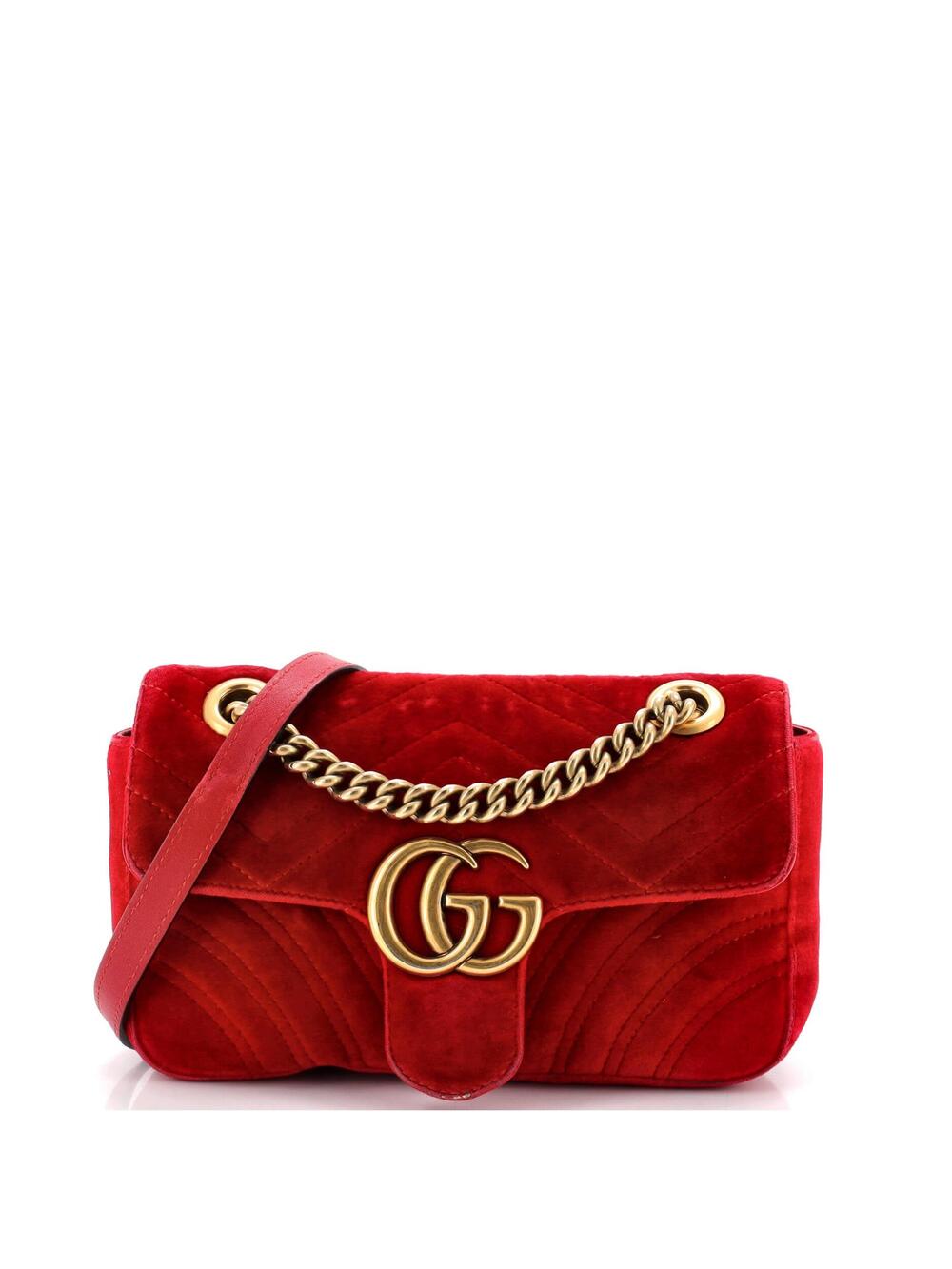 Gucci Gg Marmont Flap Bag Matelasse #373075G10B